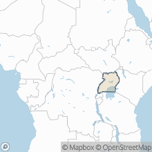 Wo liegt Uganda in Afrika?